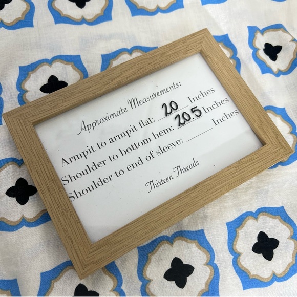 Ann Taylor Geo Linen Blend Sleeveless Boxy Fit Cropped Tank - Picture 8 of 8